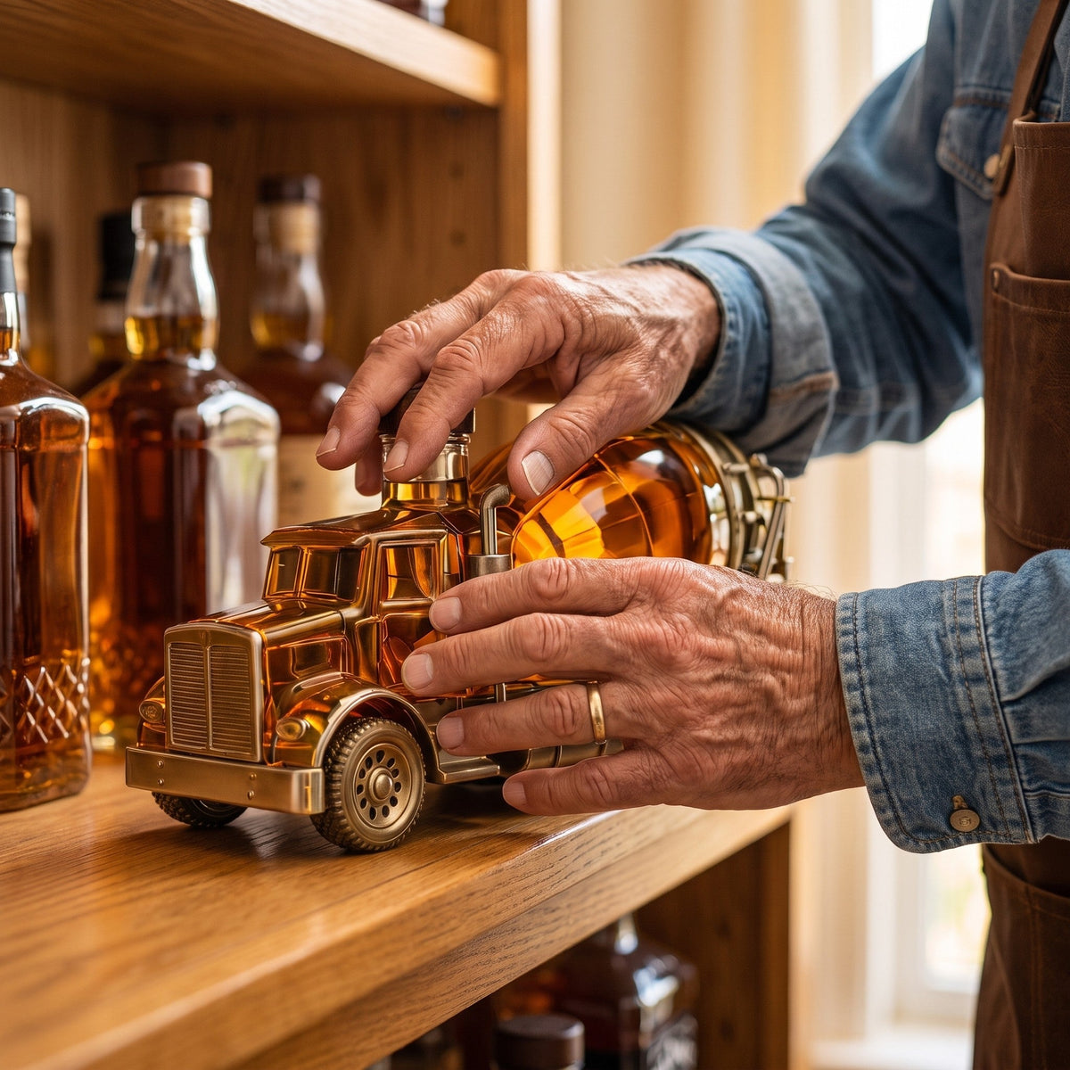 Whiskey Decanter – Big Rig Truck