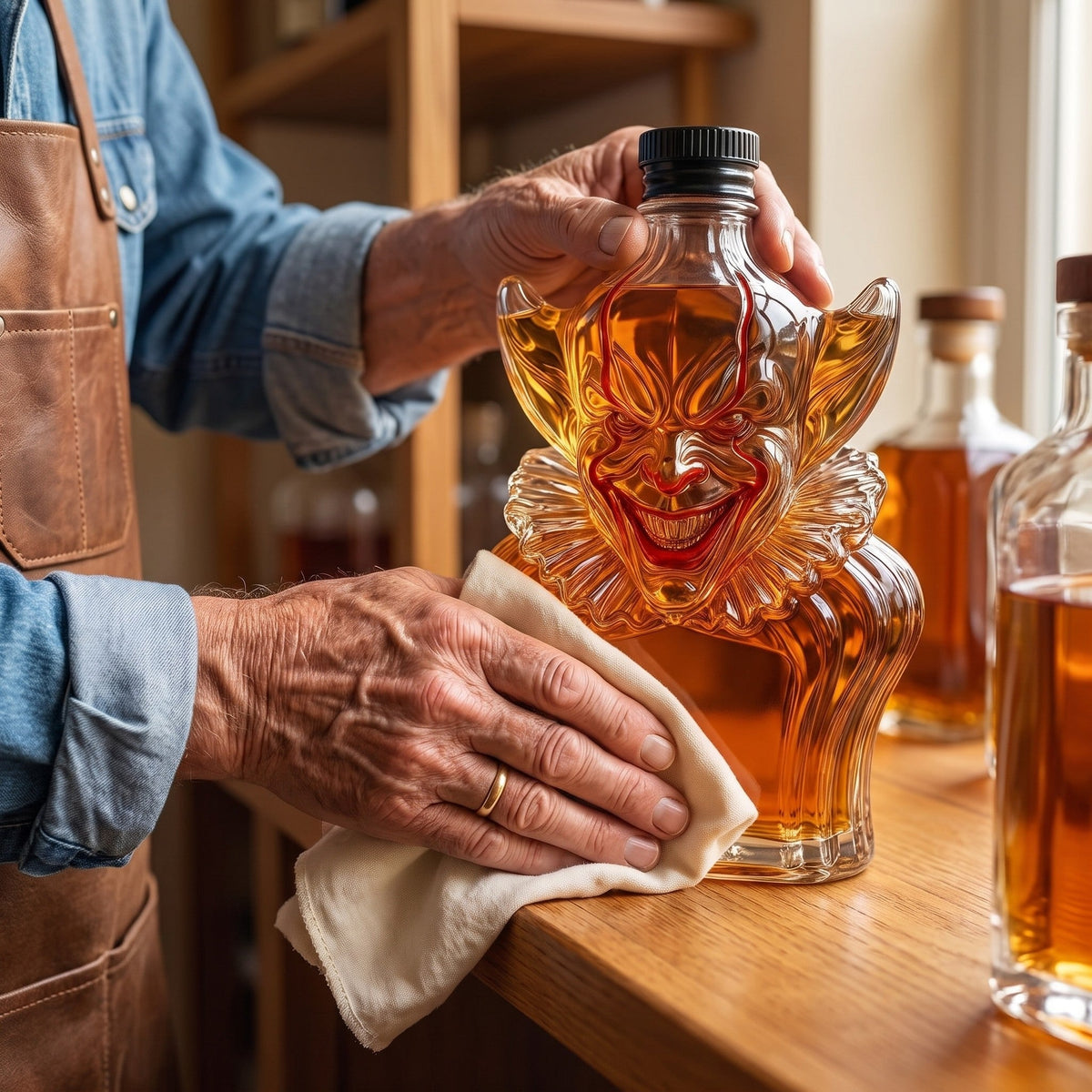 Whiskey Decanter – Clown