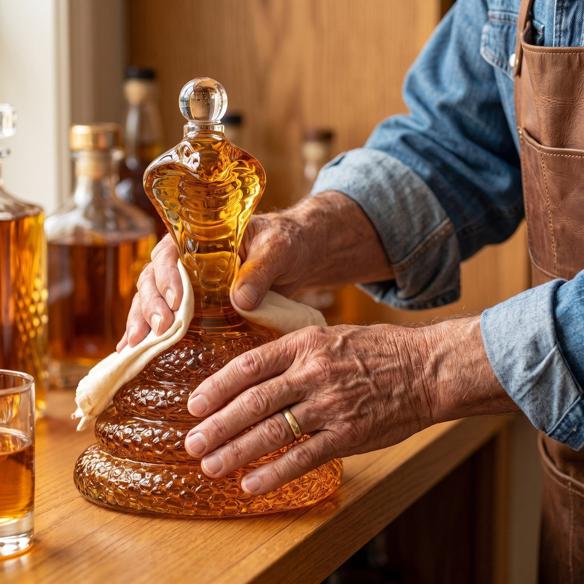 Whiskey Decanter – Cobra