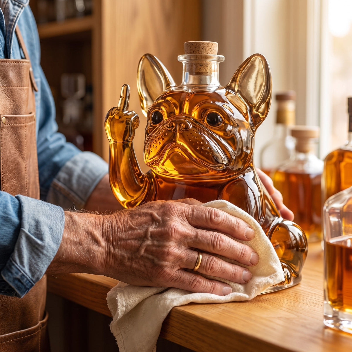 Whiskey Decanter – Dog