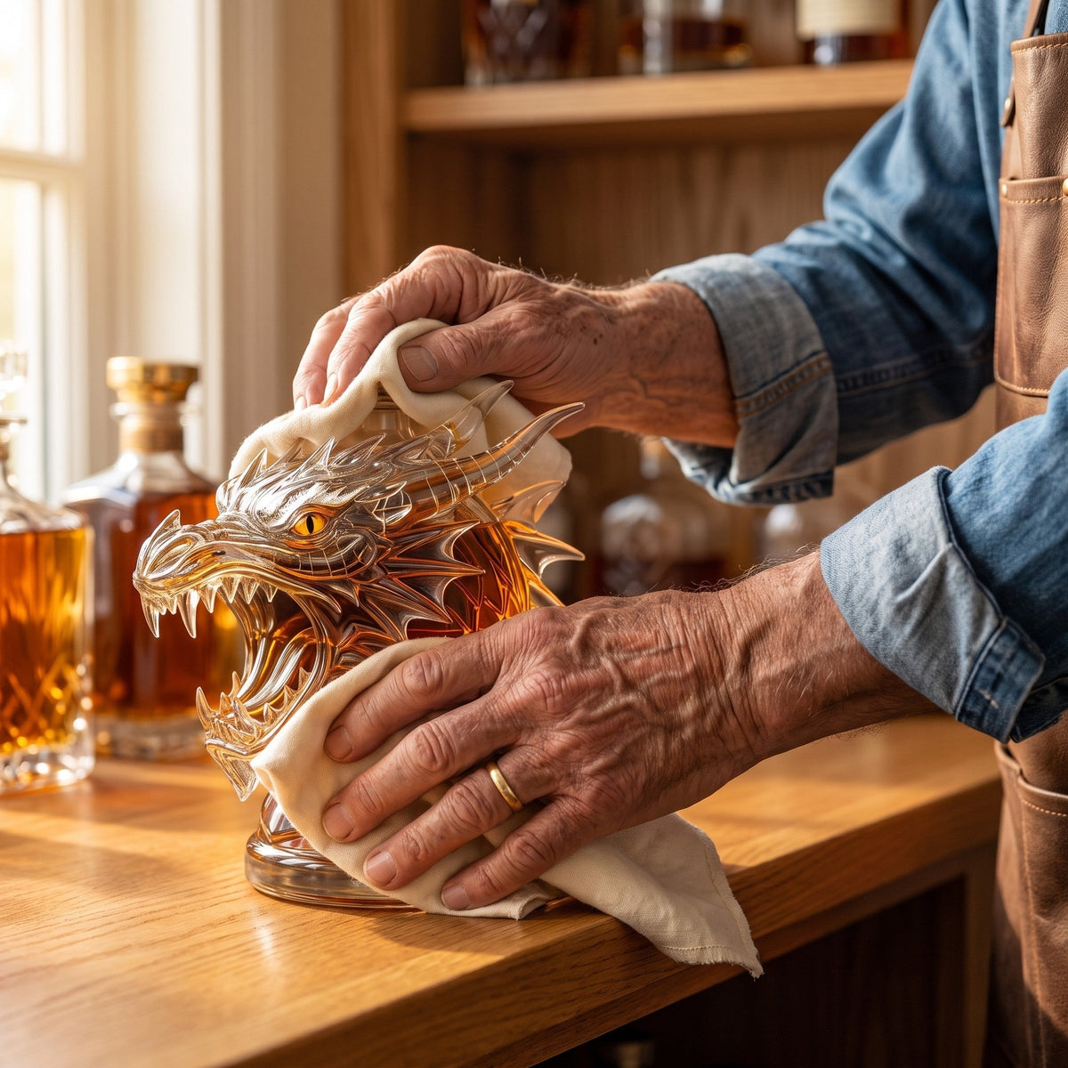 Whiskey Decanter – Dragon