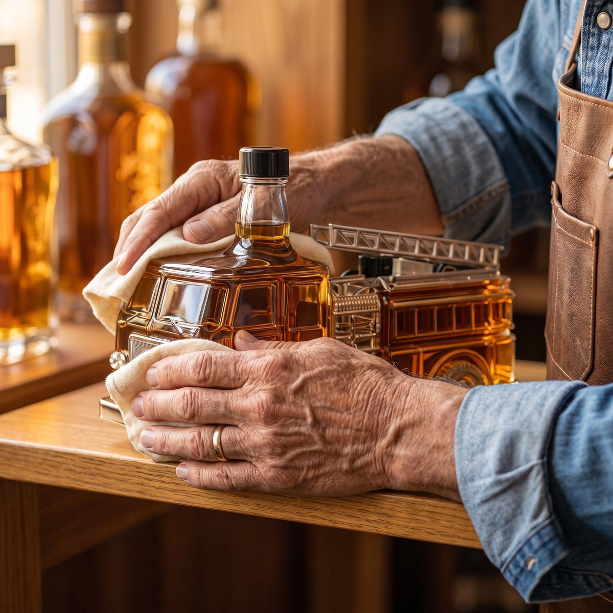 Whiskey Decanter – Fire Truck