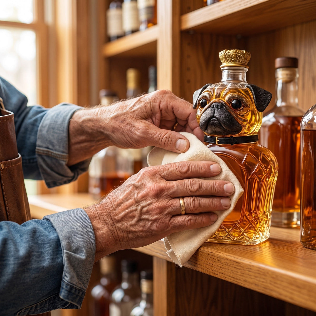 Whiskey Decanter – French Bulldog