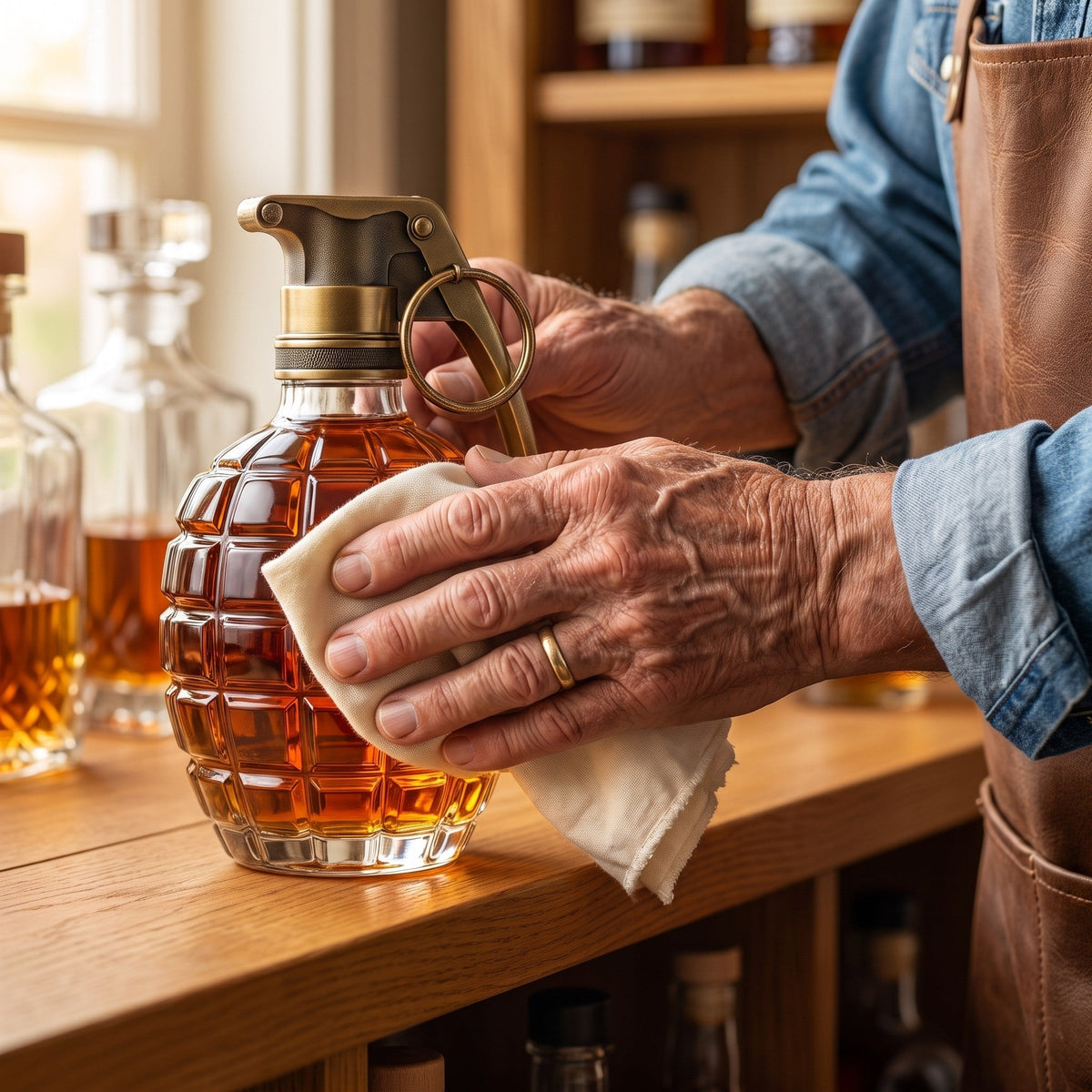 Whiskey Decanter – Grenade