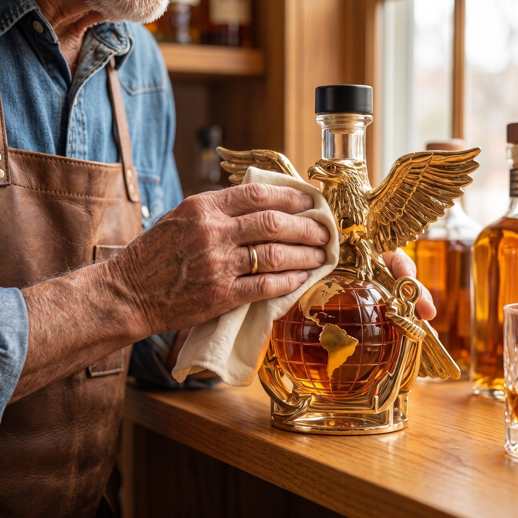 Whiskey Decanter – Heraldic Eagle