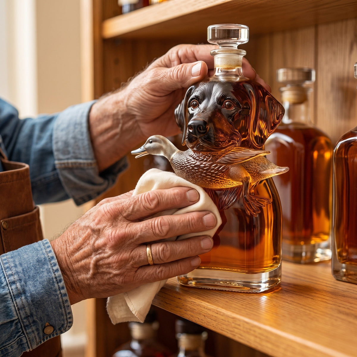 Whiskey Decanter – Hunting Dog