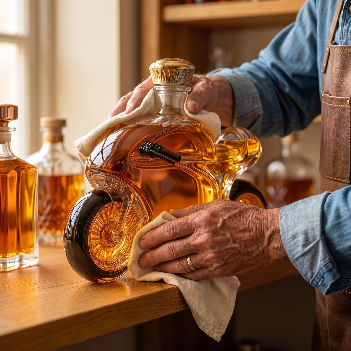 Whiskey Decanter – Racing Bike