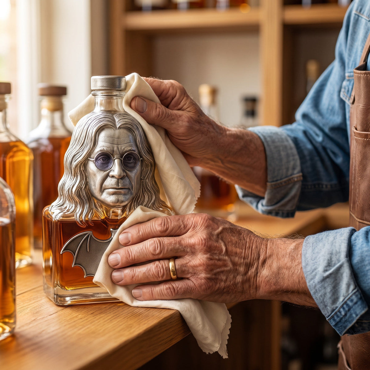Whiskey Decanter – Rock Icon