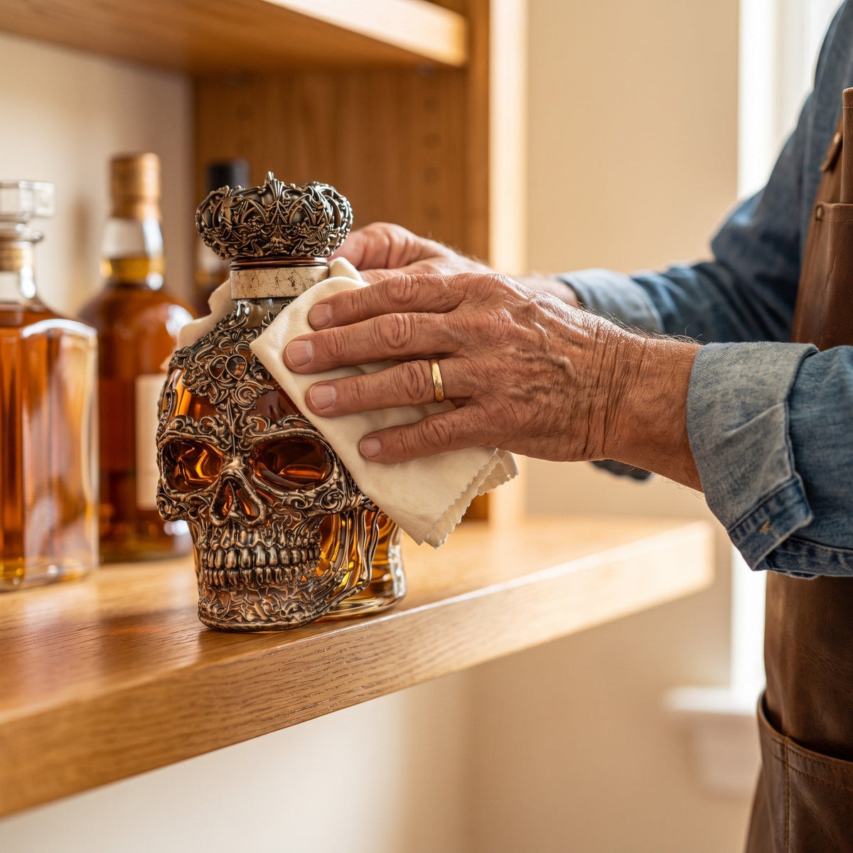 Whiskey Decanter – Skull