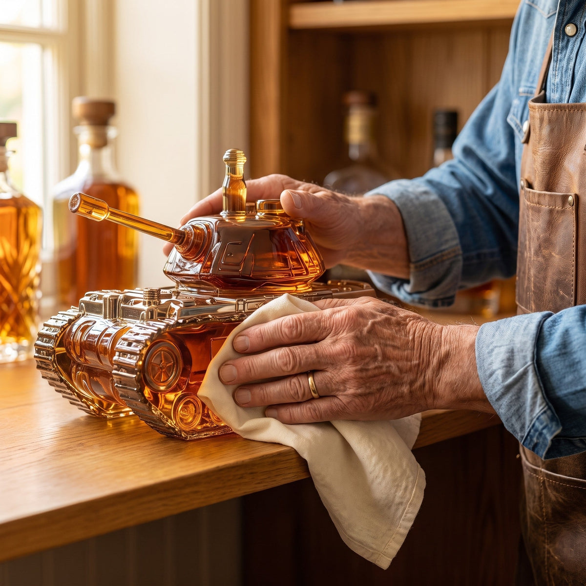Whiskey Decanter – Tank