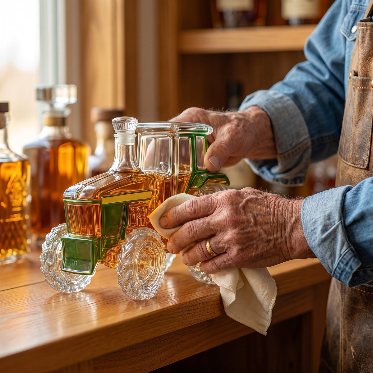 Whiskey Decanter – Tractor 4020