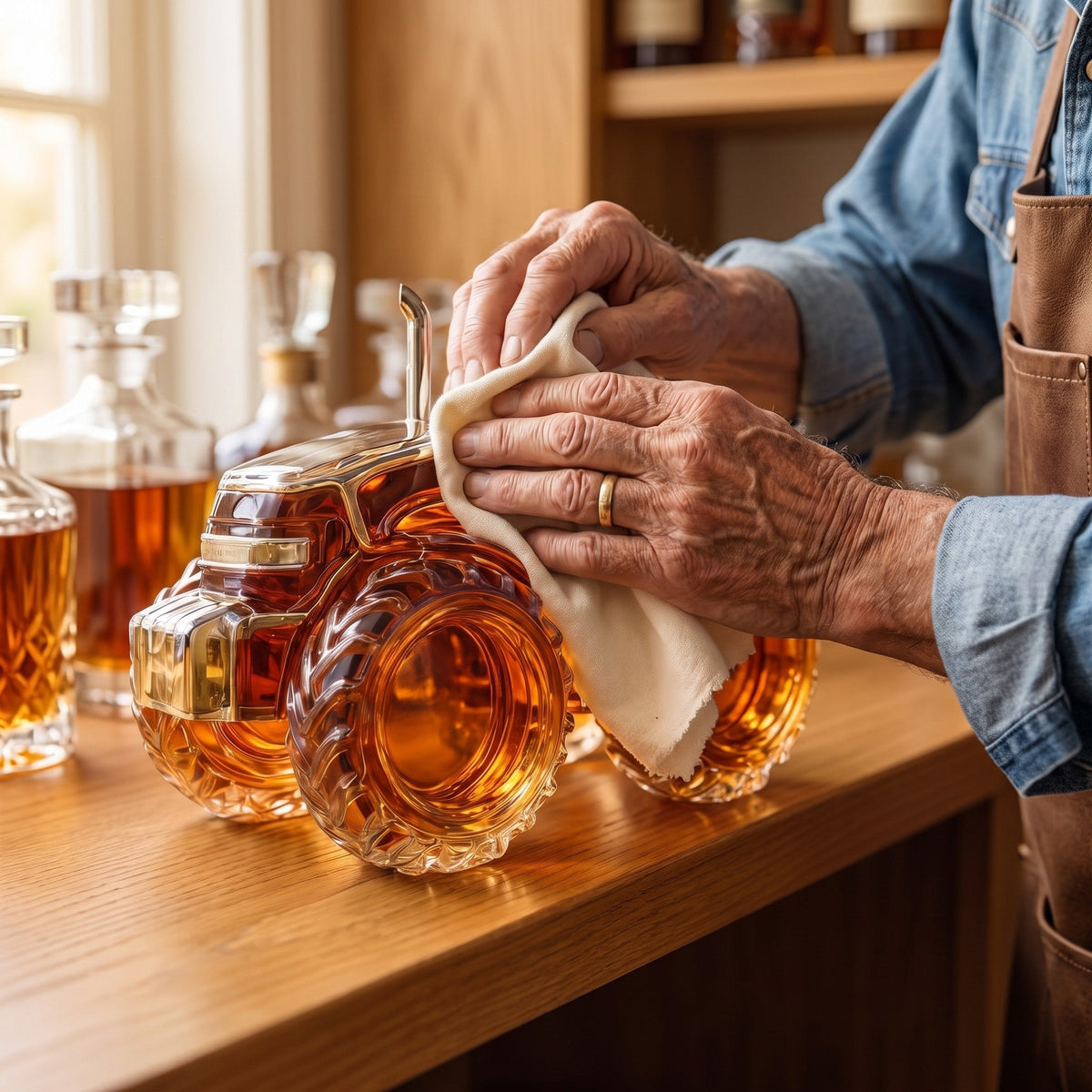 Whiskey Decanter – Tractor No.7