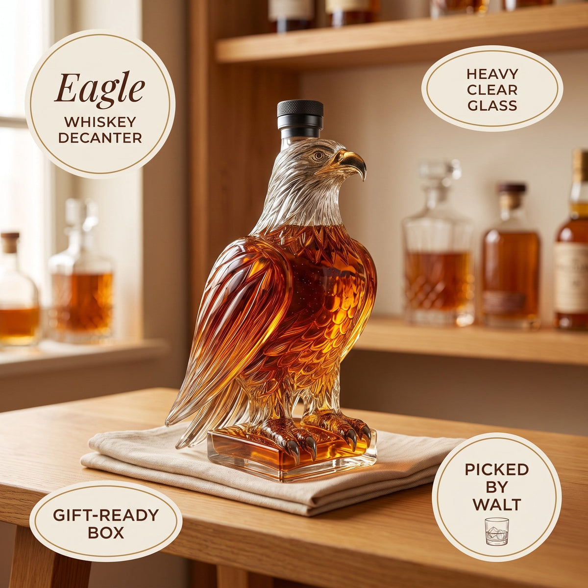Whiskey Decanter – Eagle