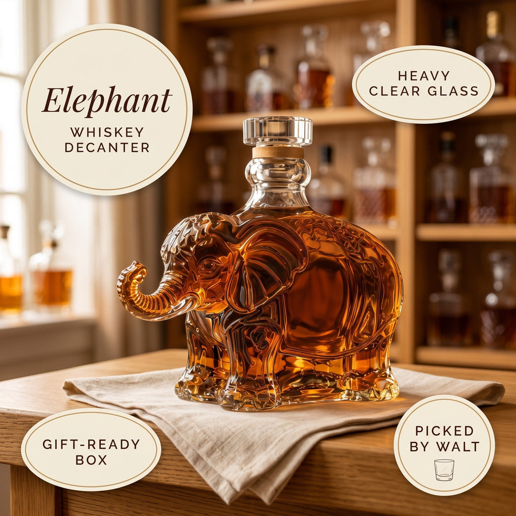 Whiskey Decanter – Elephant