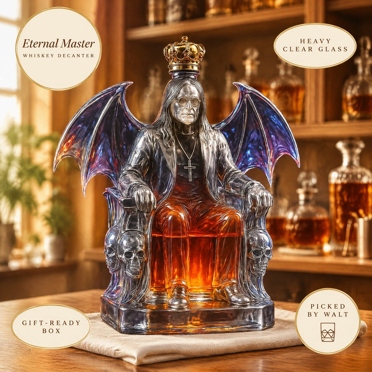 Whiskey Decanter – Eternal Master