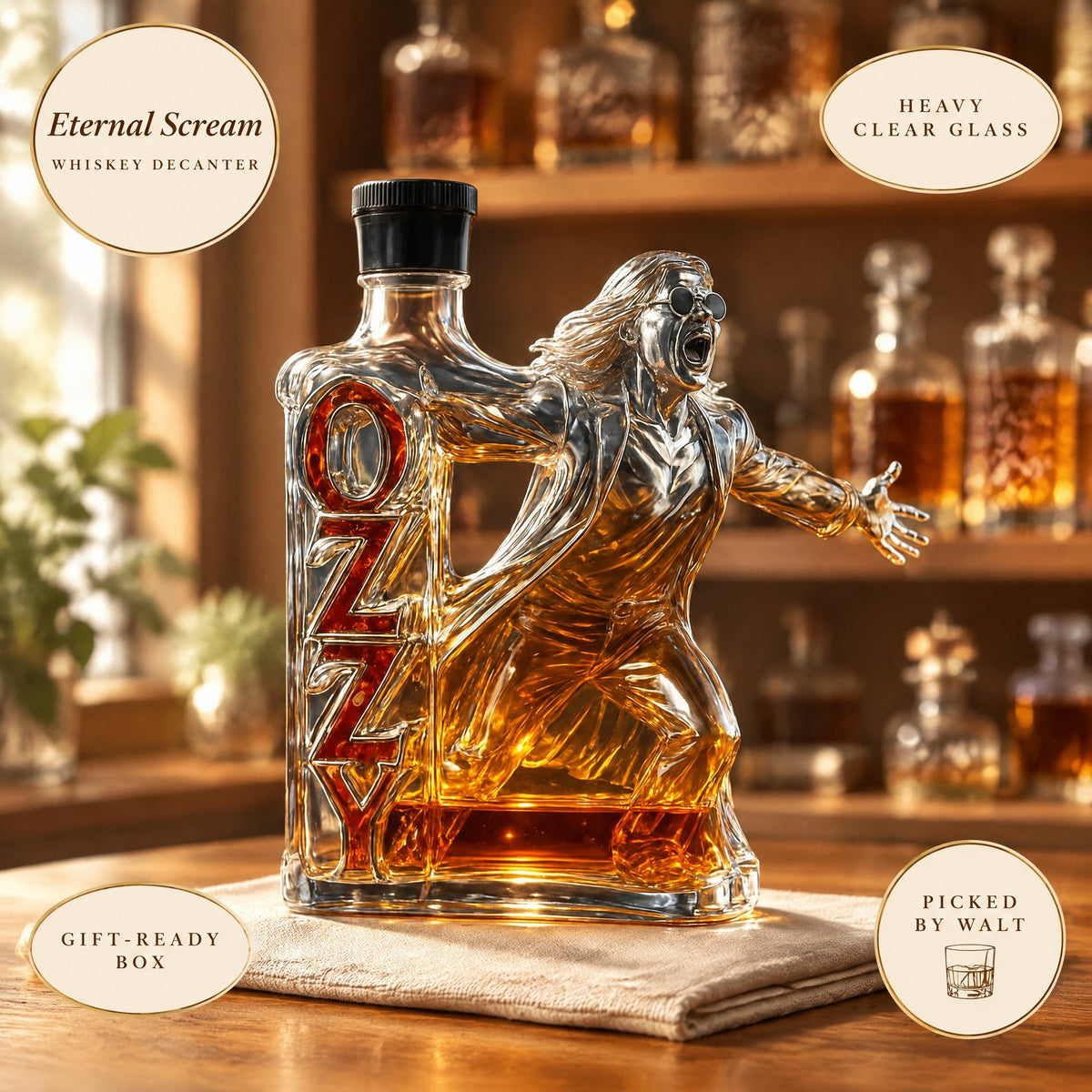 Whiskey Decanter – Eternal Scream
