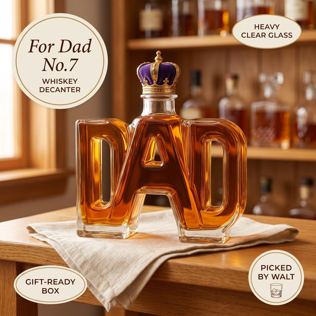 Whiskey Decanter – For Dad No.7