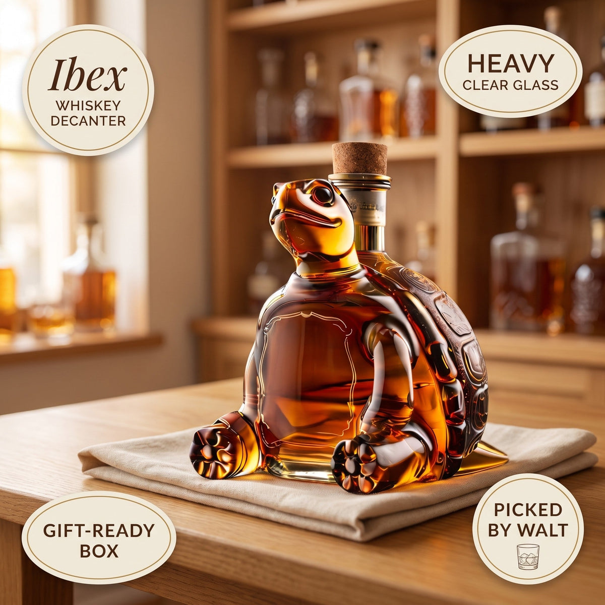 Whiskey Decanter – Ibex