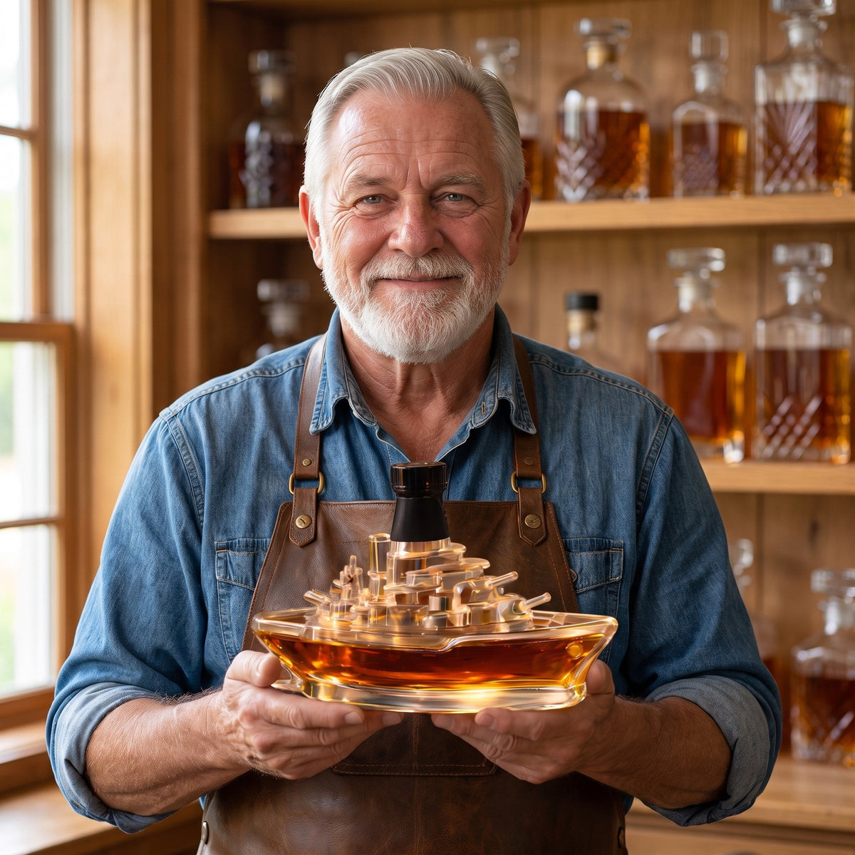 Whiskey Decanter – Battleship