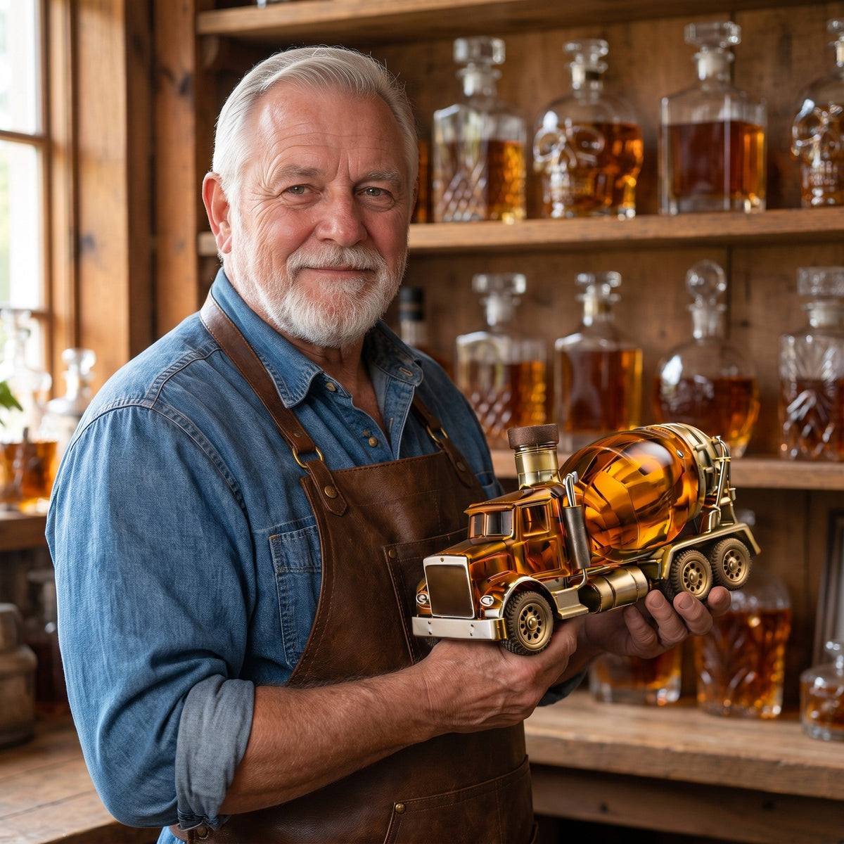 Whiskey Decanter – Big Rig Truck