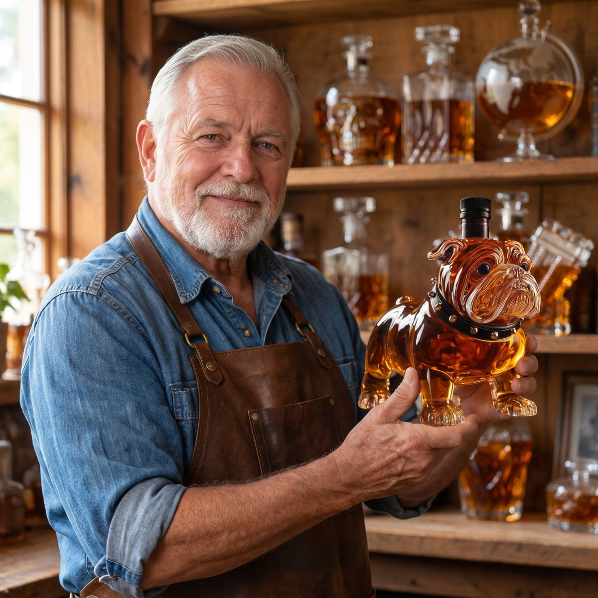 Whiskey Decanter – Bulldog