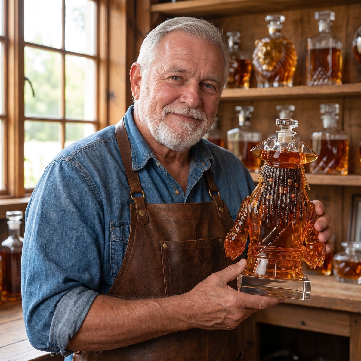 Whiskey Decanter – Captain