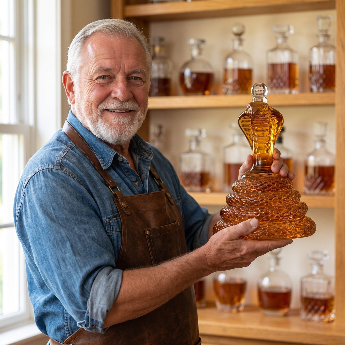 Whiskey Decanter – Cobra