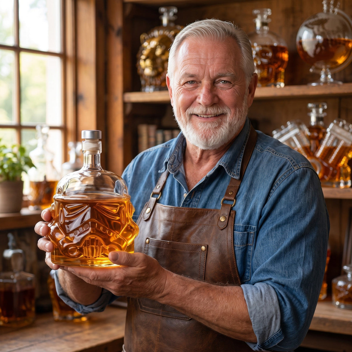 Whiskey Decanter – Decanter & Glasses Set