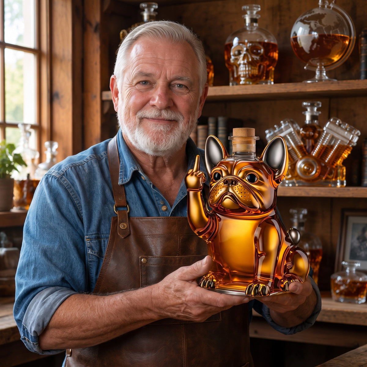 Whiskey Decanter – Dog