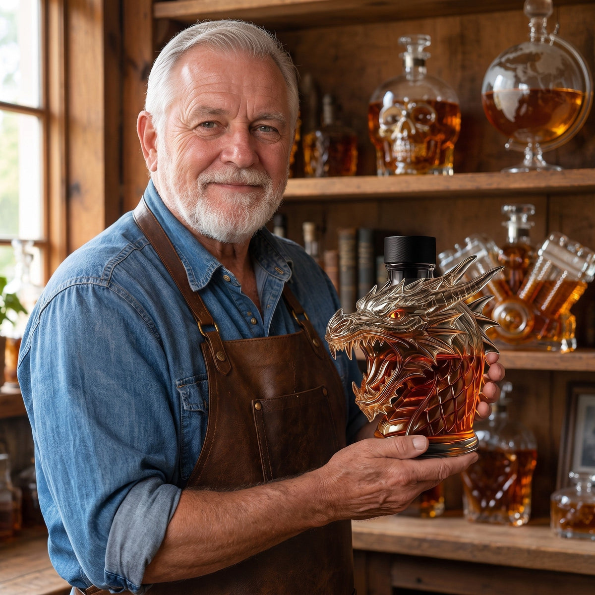 Whiskey Decanter – Dragon