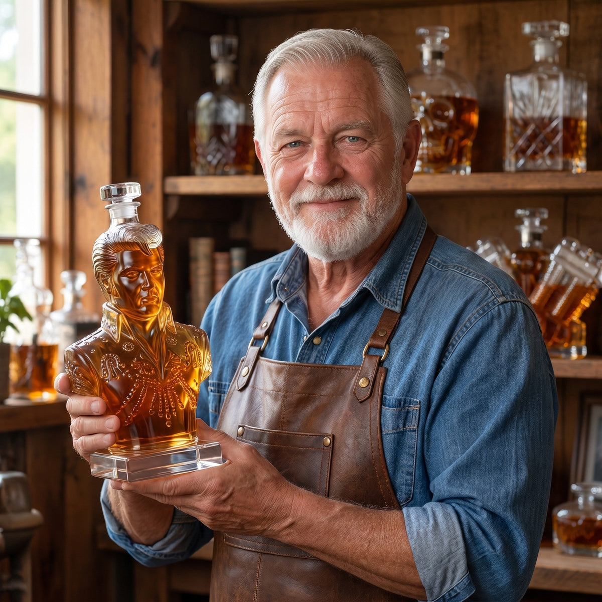 Whiskey Decanter – Elvis