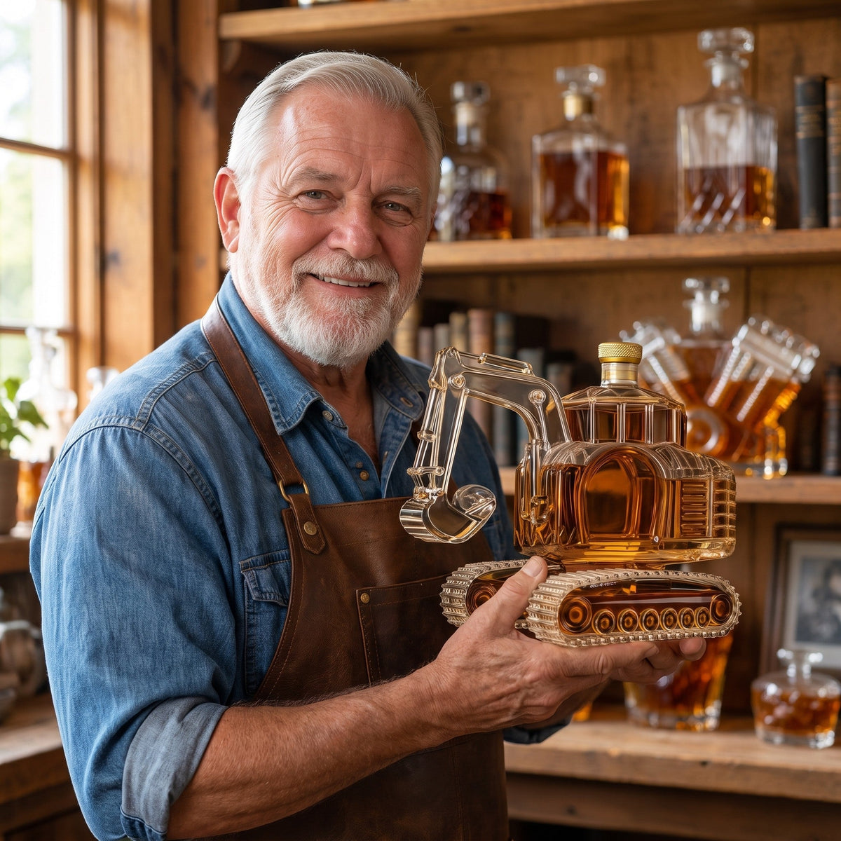 Whiskey Decanter – Excavator