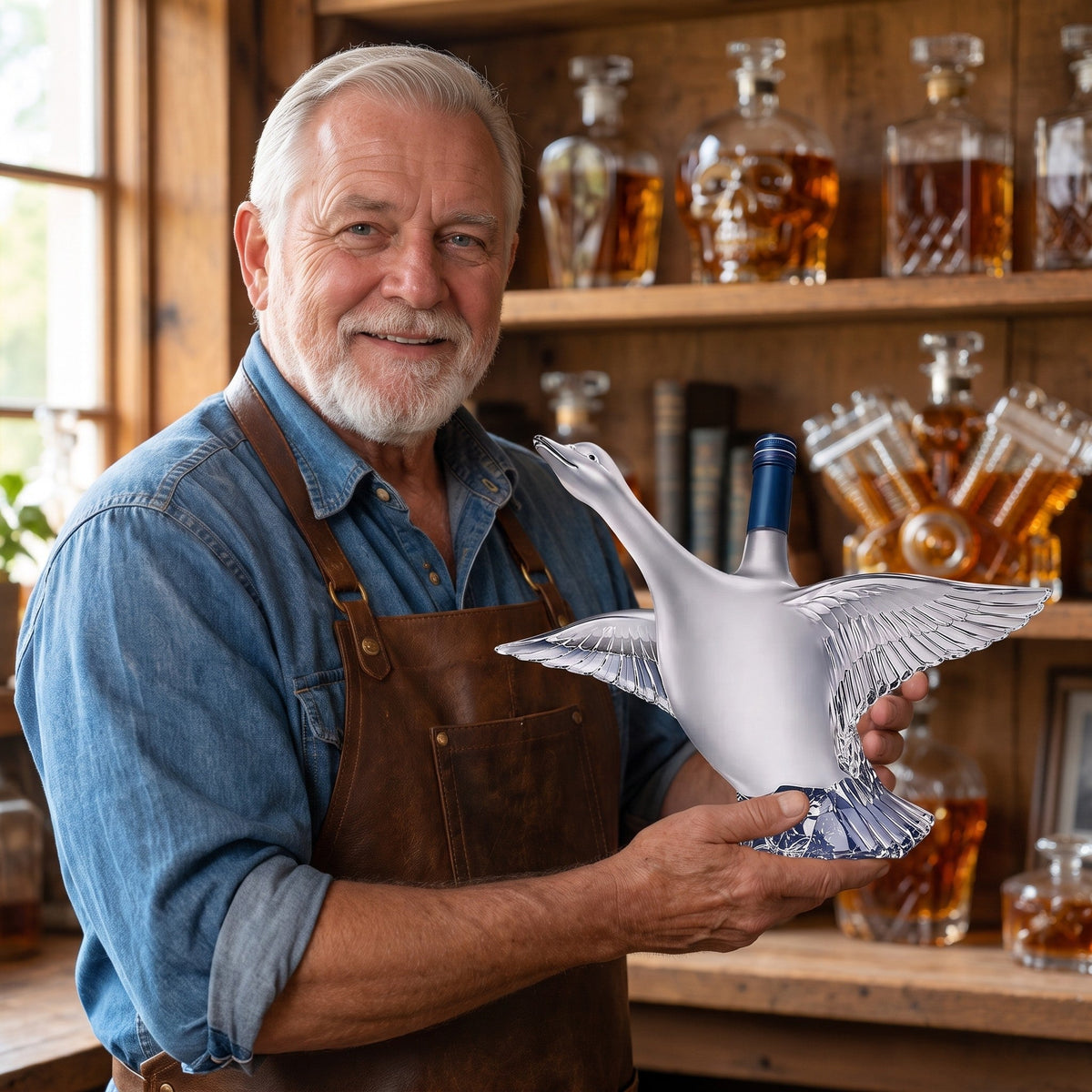 Whiskey Decanter – Goose