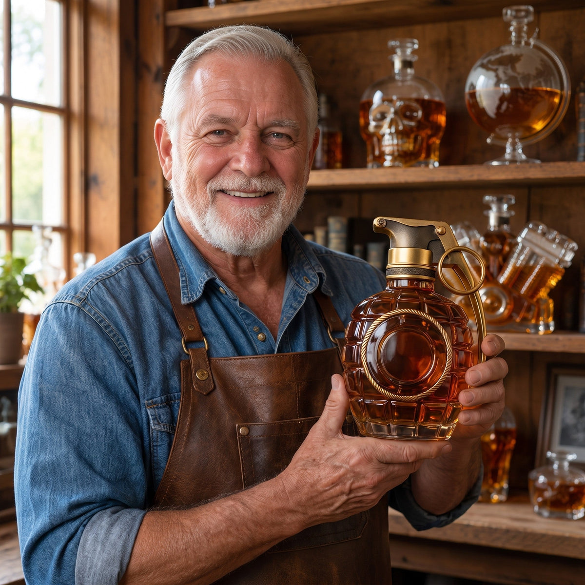 Whiskey Decanter – Grenade