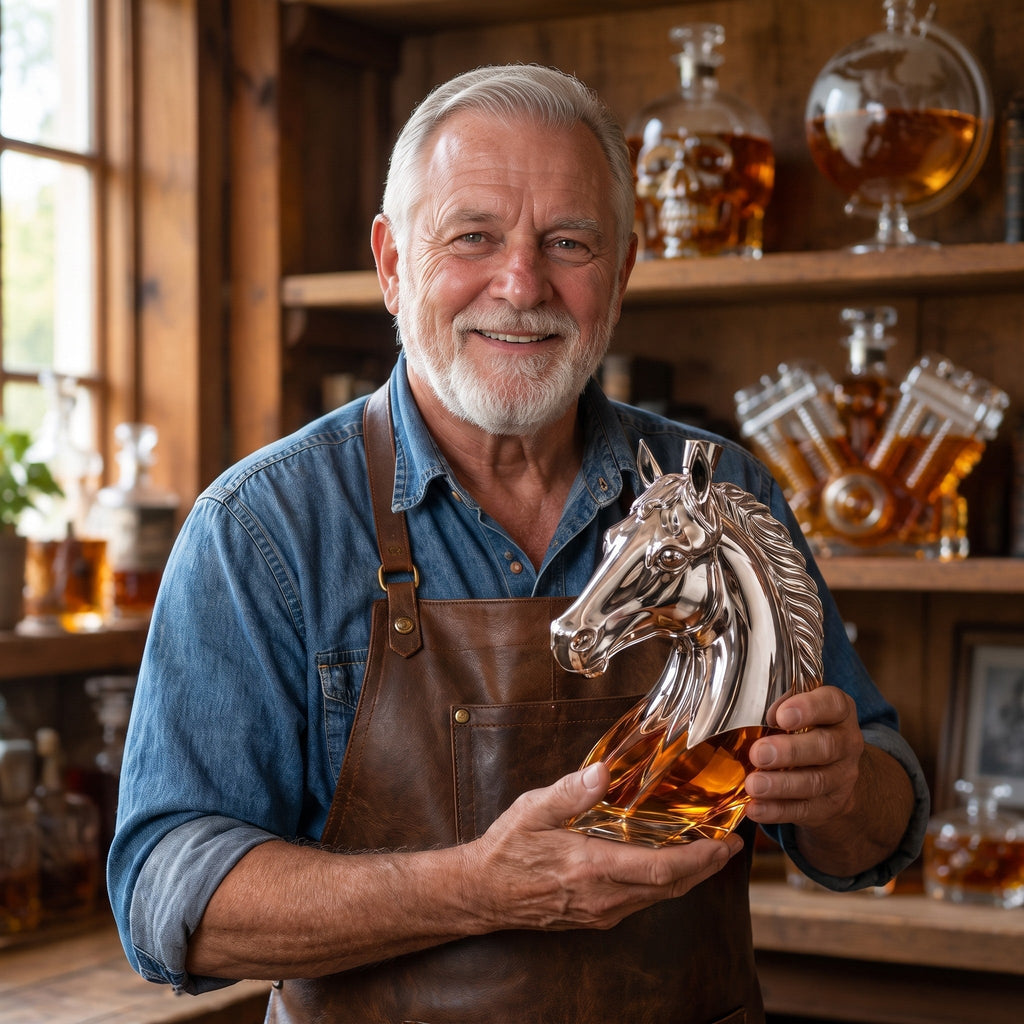 Whiskey Decanter – Horse Head