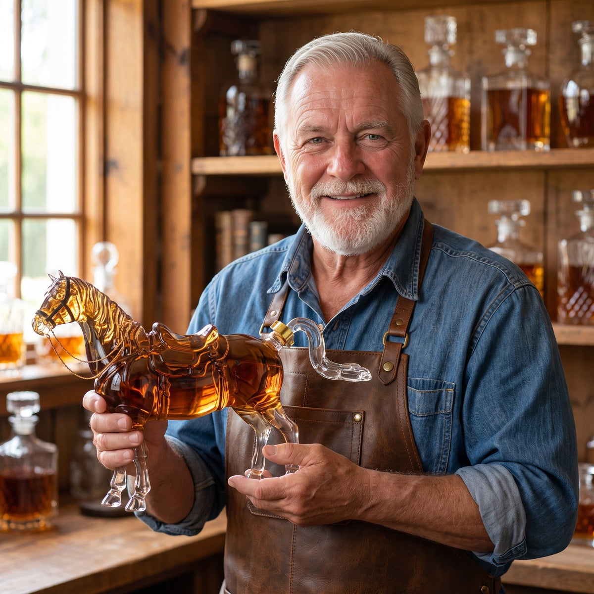 Whiskey Decanter – Horse