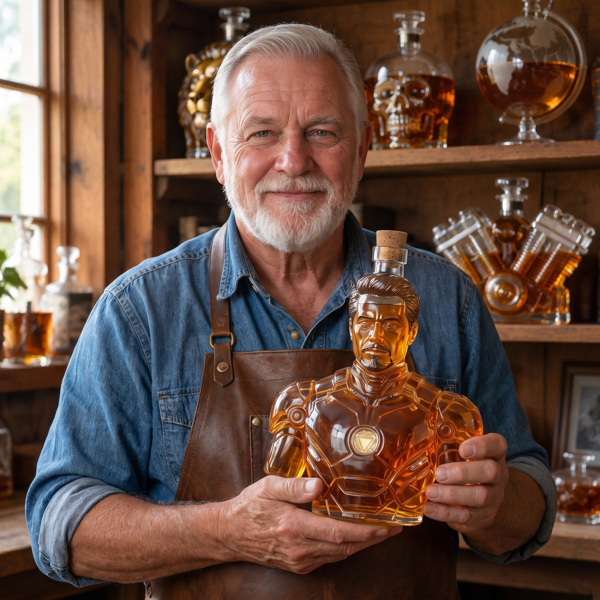 Whiskey Decanter – Iron Man