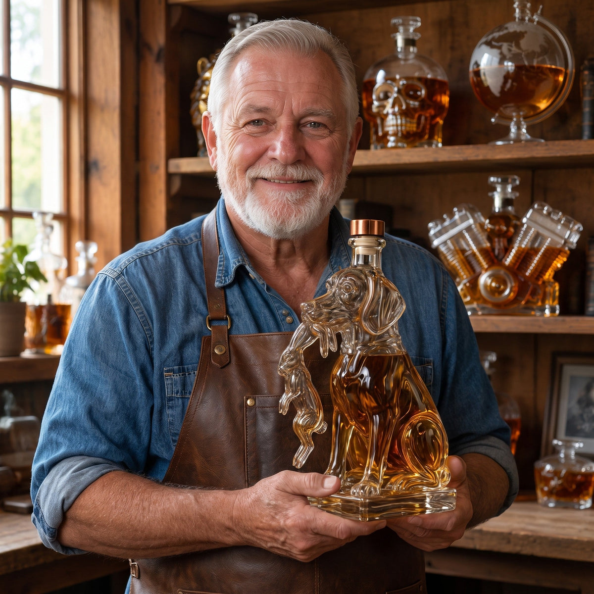 Whiskey Decanter – Labrador