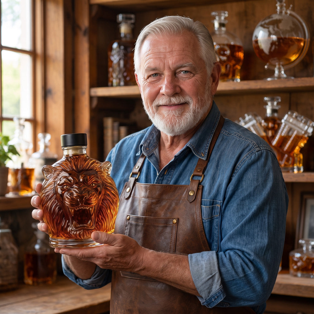 Whiskey Decanter – Lion