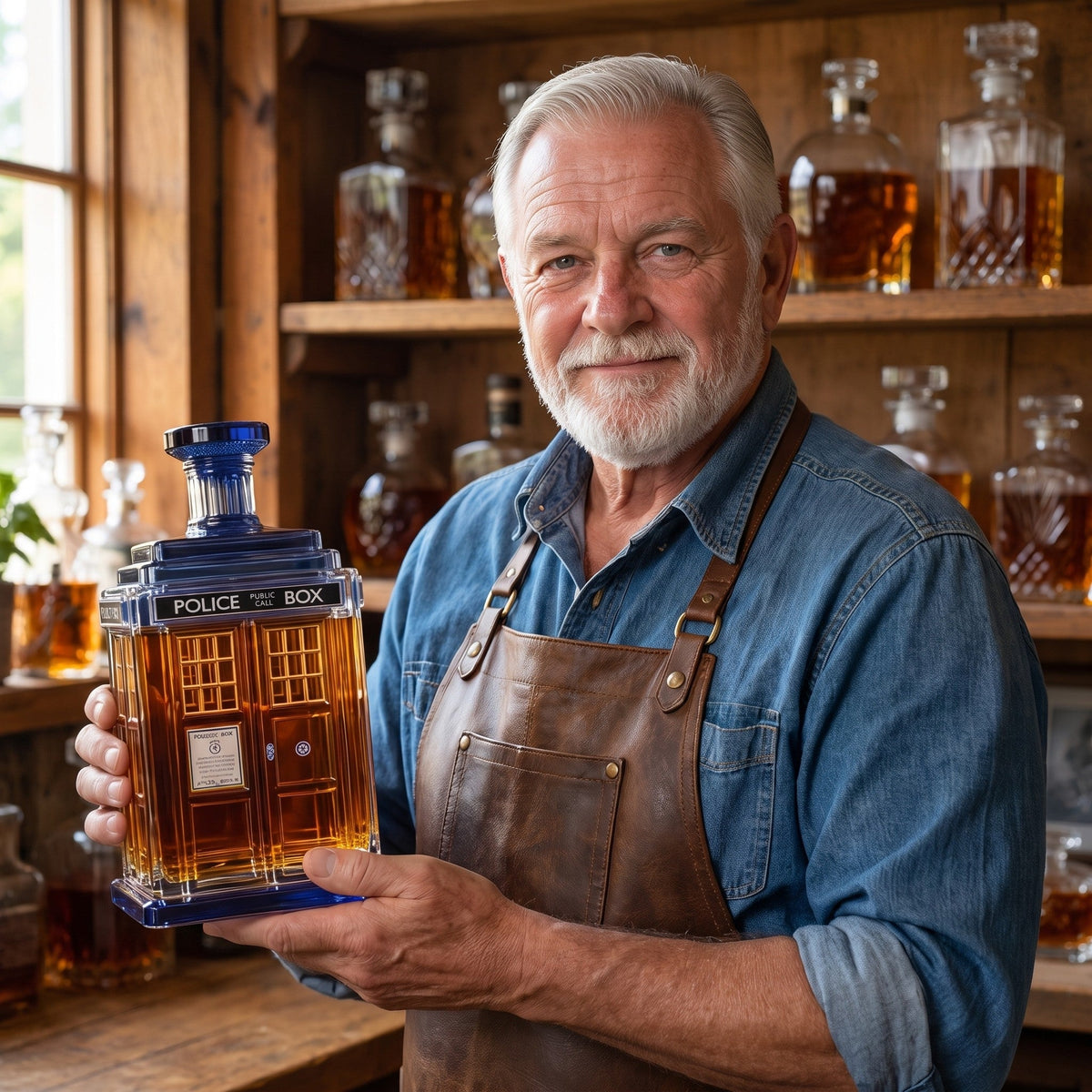 Whiskey Decanter – Police Box