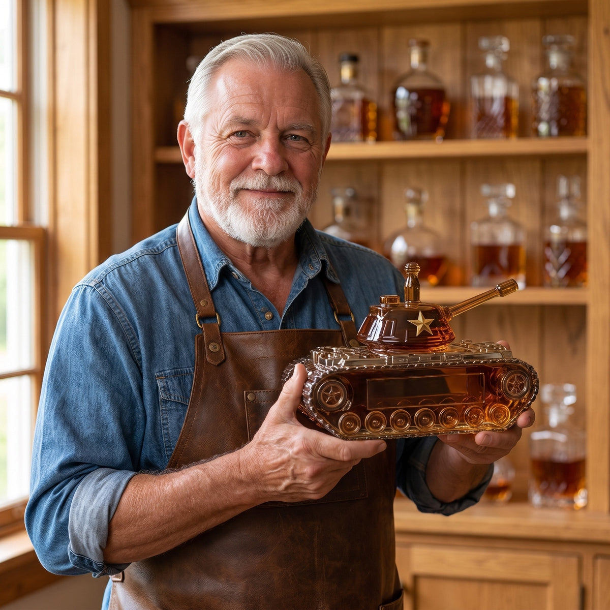Whiskey Decanter – Tank