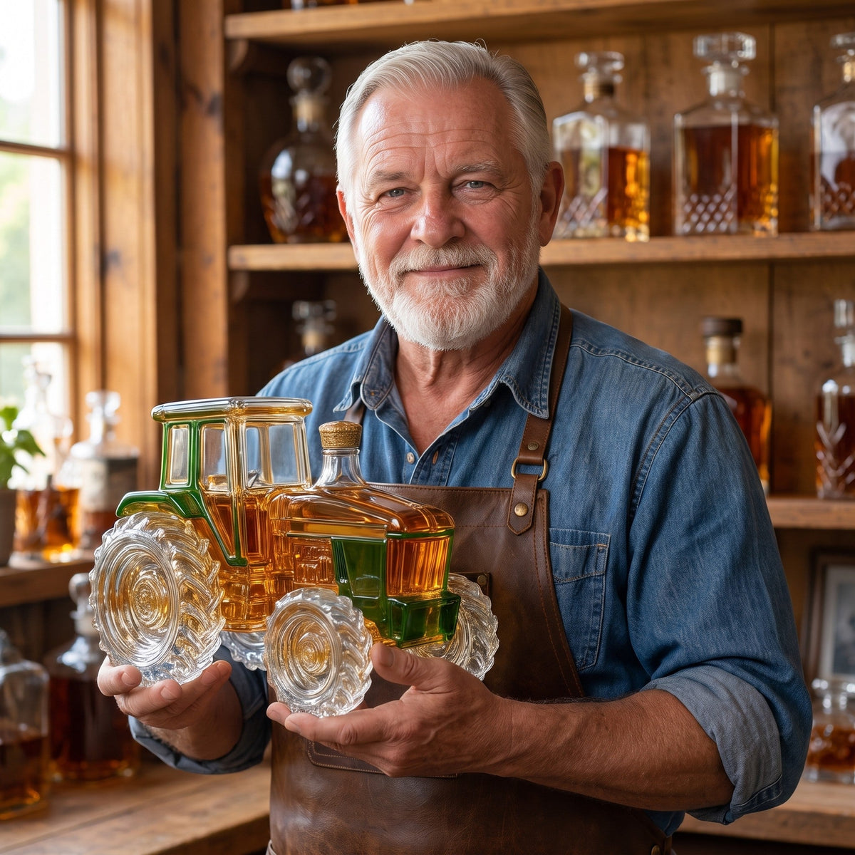 Whiskey Decanter – Tractor 4020