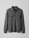 Ovelund - Knitted Overshirt with Two Chest Pockets