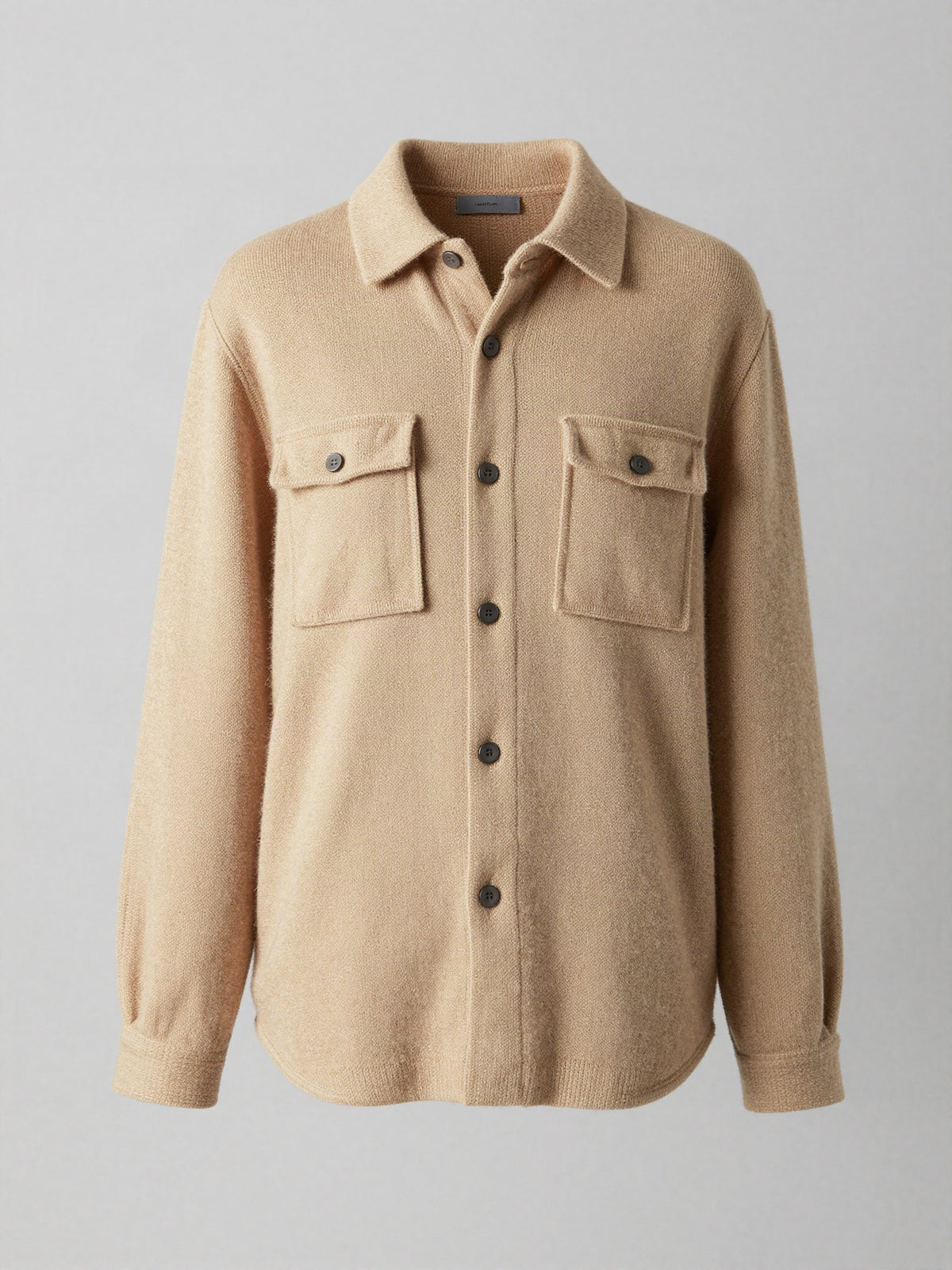 Ovelund - Knitted Overshirt with Two Chest Pockets