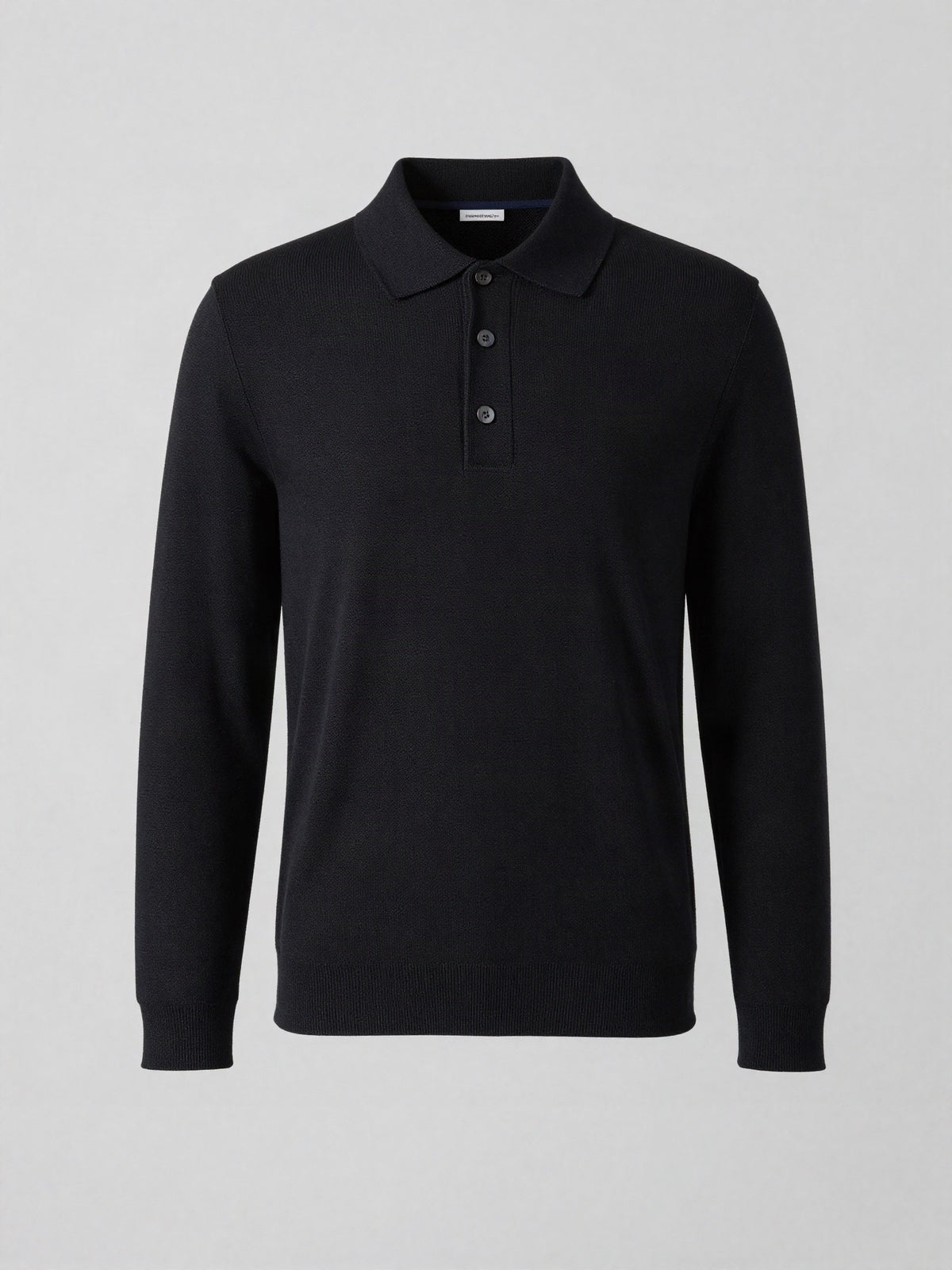 Redvarn - Knit Polo with Three Button Placket
