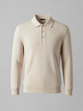 Redvarn - Knit Polo with Three Button Placket