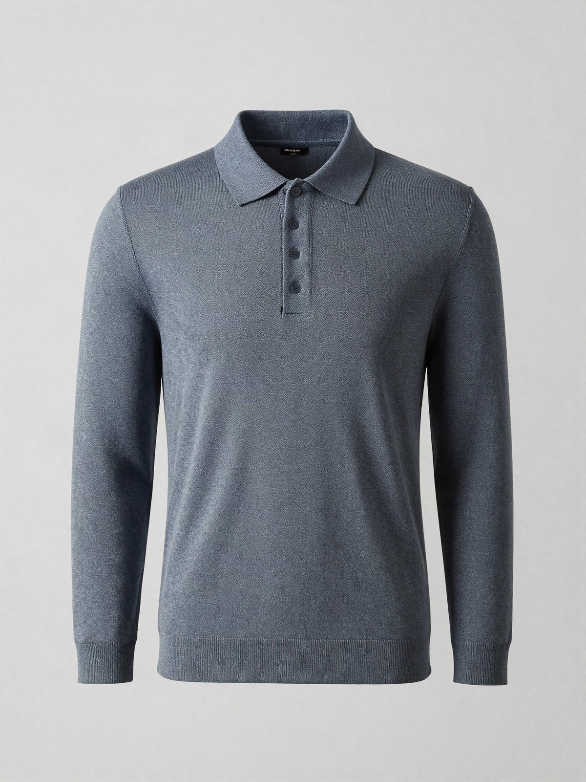 Redvarn - Knit Polo with Three Button Placket