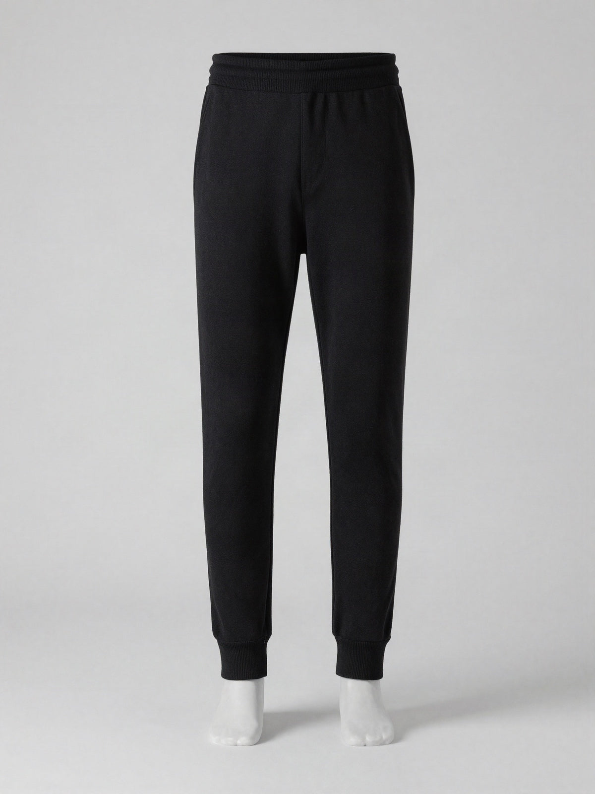 Rundale - Heavy Knit Joggers with Ribbed Cuffs