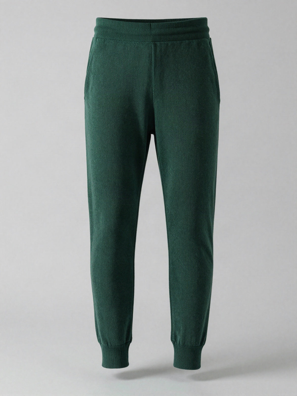 Rundale - Heavy Knit Joggers with Ribbed Cuffs