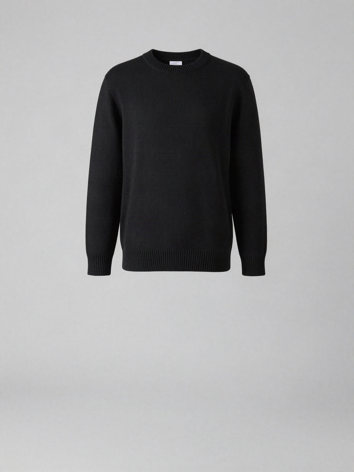 Vardeth - Ribbed Crew Neck Sweater in Cotton Blend